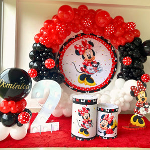 DECORACION MINNIE ROJA