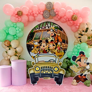 DECORACION MINNIE SAFARI