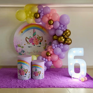 DECORACION UNICORNIO CUERNO